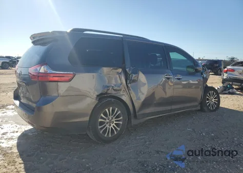 2018 Toyota Sienna Xle from USA, damaged, VIN 5TDYZ3DC2JS906129